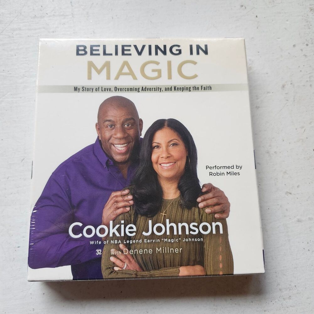 Believing in Magic Audiobook CD 2016 Unabridged Cookie Johnson Robin Miles NEW